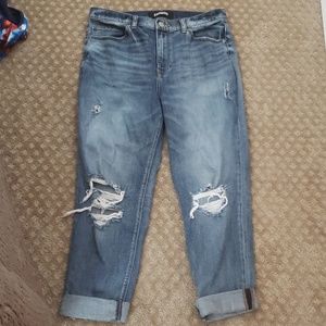 Express girlfriend high rise Jean